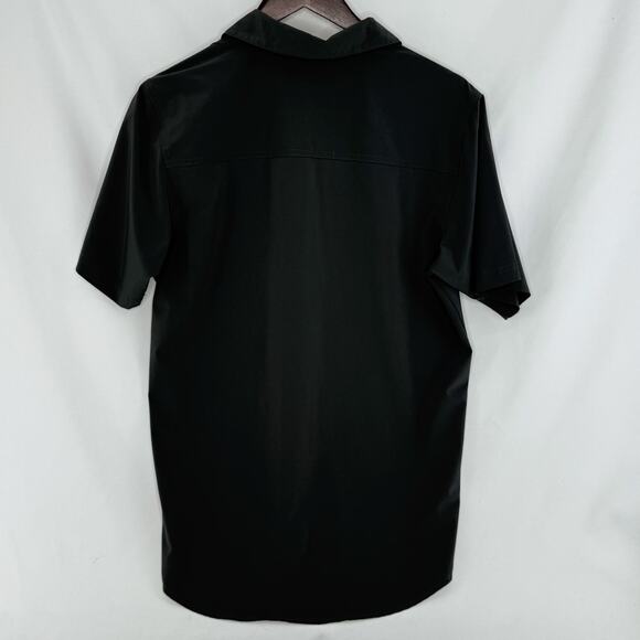 Columbia Men’s Button Up Shirt S Gray Short Sleeve Outdoor Casual Travel Shirt - Picture 2 of 4